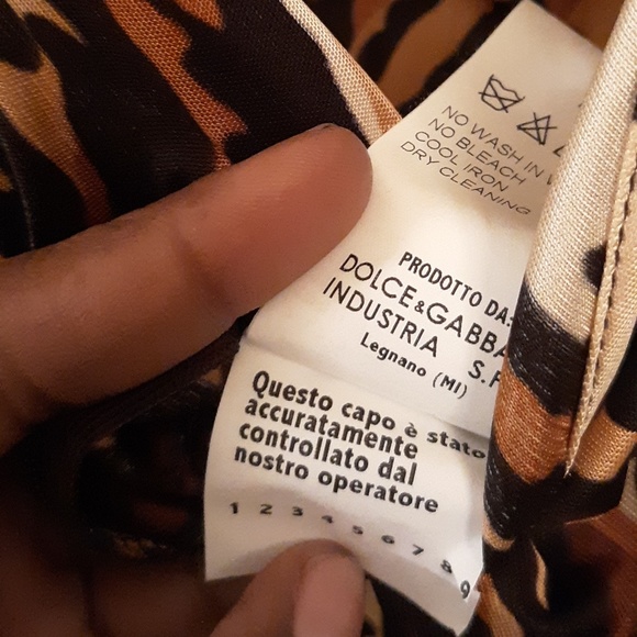 💯DOLCE&GABBANA LEOPARD DRESS - Picture 4 of 6